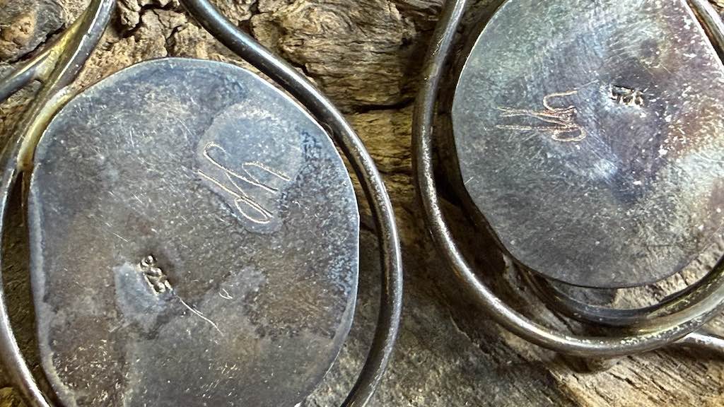 Vintage Sterling Silver Earrings