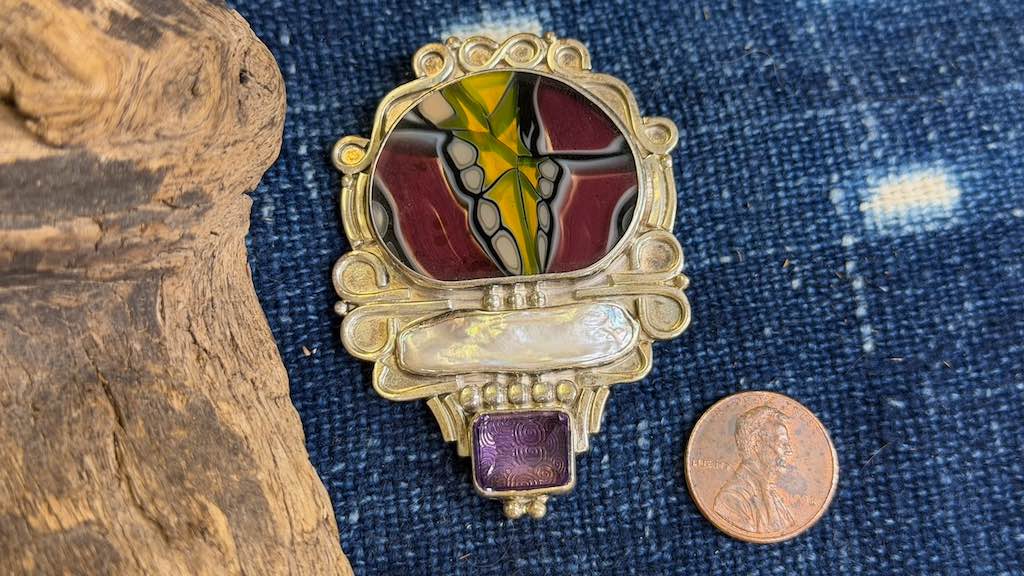 Vintage Sterling Silver Pin