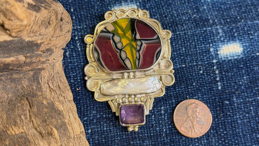 Vintage Sterling Silver Pin