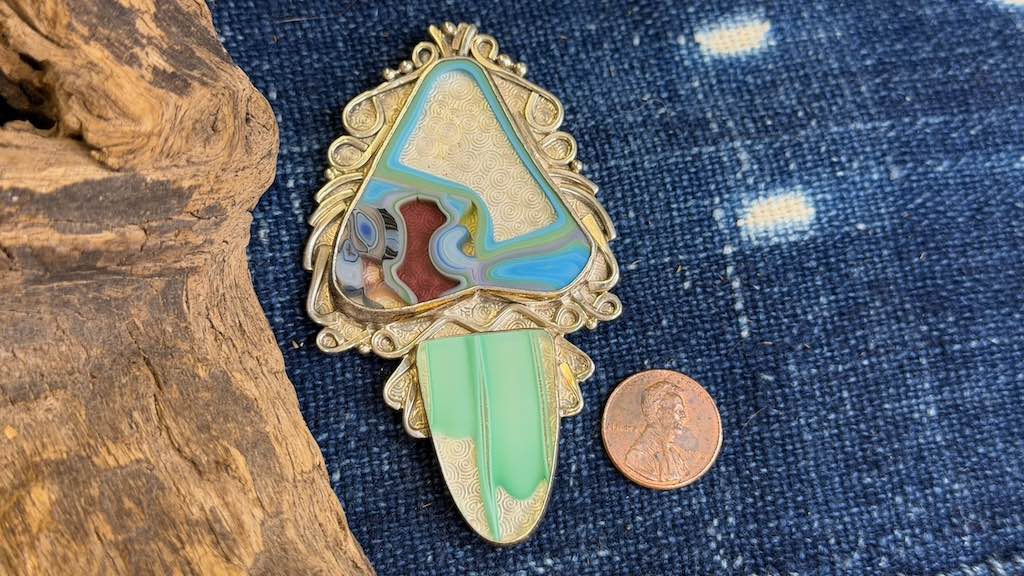 Vintage Sterling Silver Pin