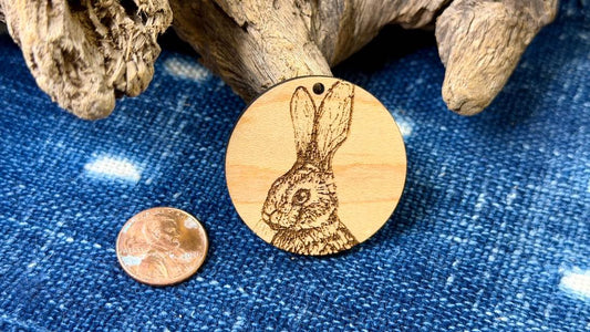 Limited Edition Wooden Pendant by Andrew Thornton