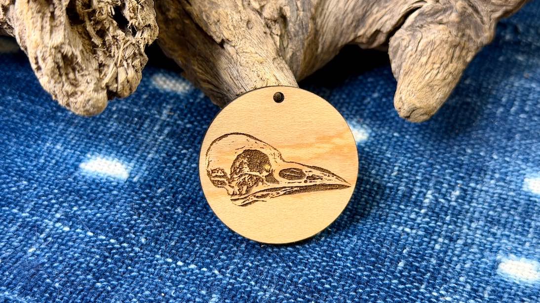 Limited Edition Wooden Pendant by Andrew Thornton