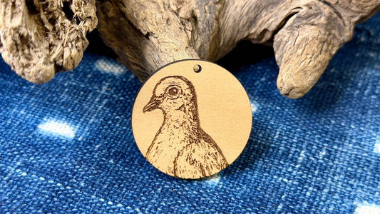 Limited Edition Wooden Pendant by Andrew Thornton