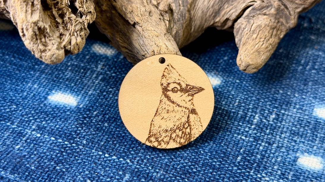 Limited Edition Wooden Pendant by Andrew Thornton