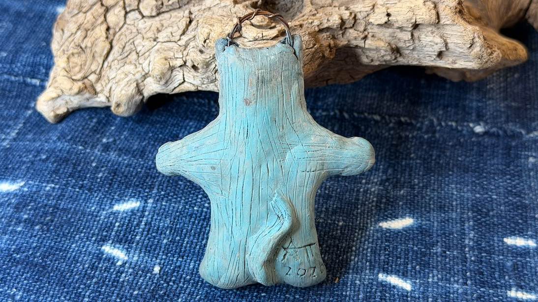 Cat Friend Ornament by Andrew Thornton