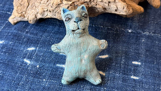 Cat Friend Ornament by Andrew Thornton