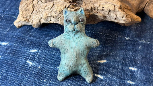 Cat Friend Ornament by Andrew Thornton