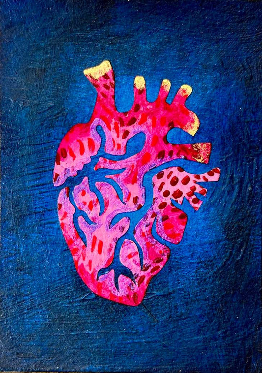 Fundraiser ACEO: Heartbeat by Andrew Thornton