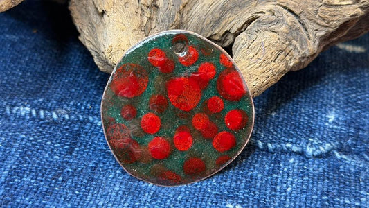 Enamel Pendant by Andrew Thornton