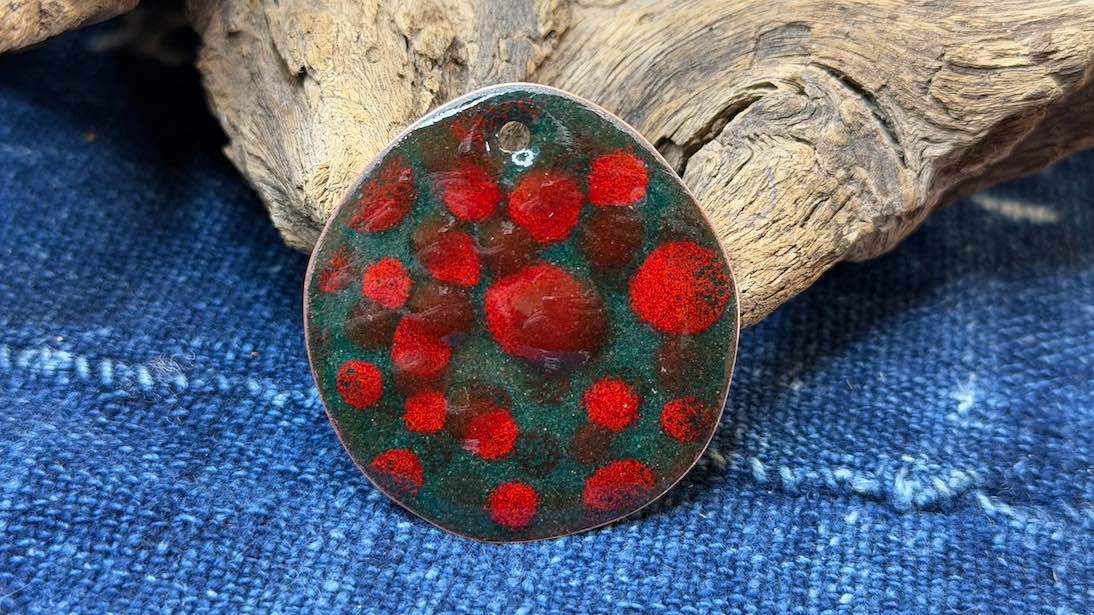 Enamel Pendant by Andrew Thornton