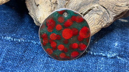 Enamel Pendant by Andrew Thornton