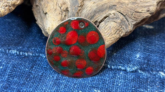 Enamel Pendant by Andrew Thornton