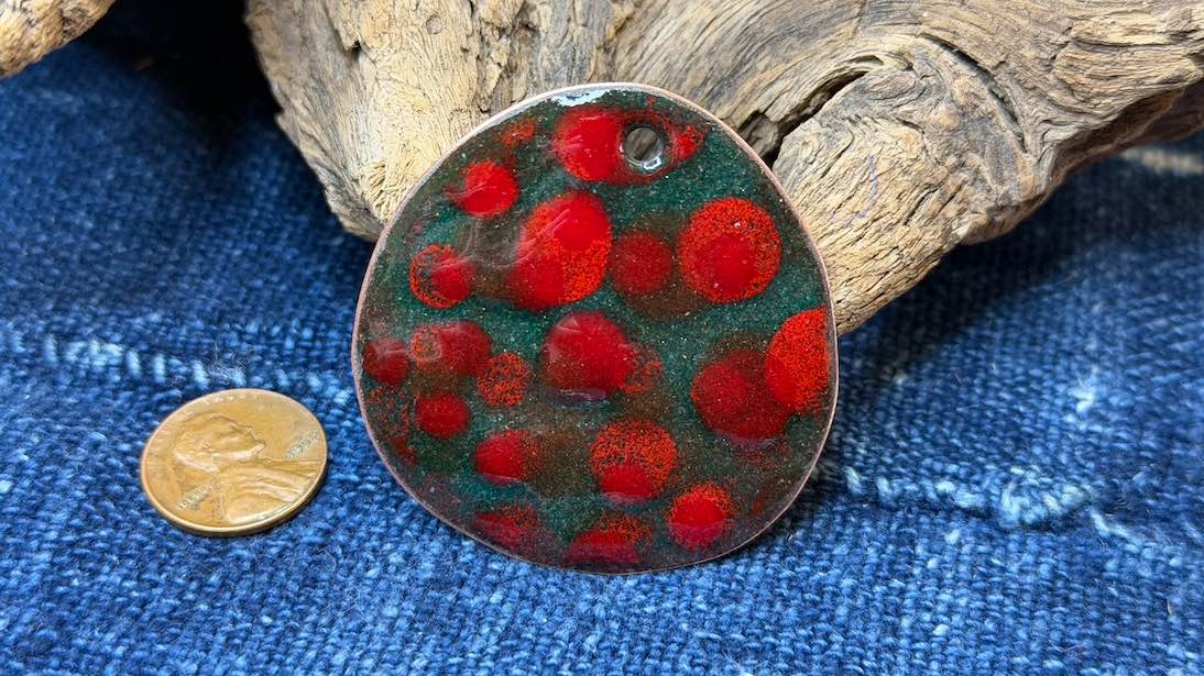 Enamel Pendant by Andrew Thornton