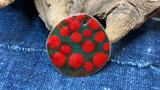 Enamel Pendant by Andrew Thornton