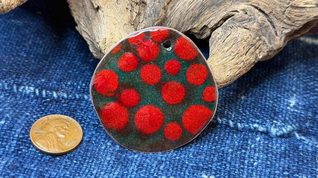 Enamel Pendant by Andrew Thornton