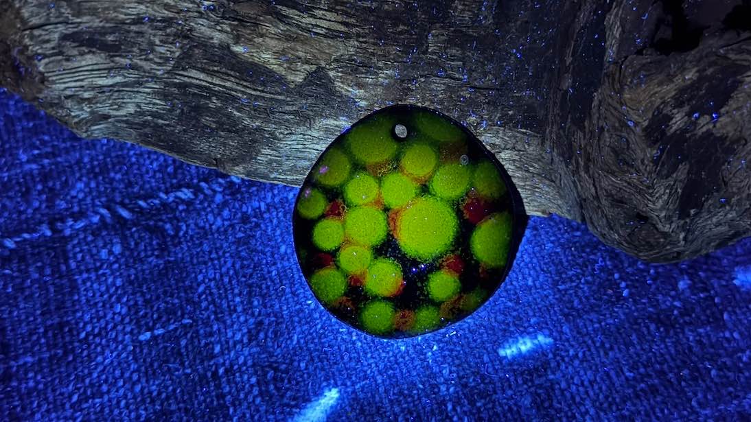 Enamel Pendant by Andrew Thornton