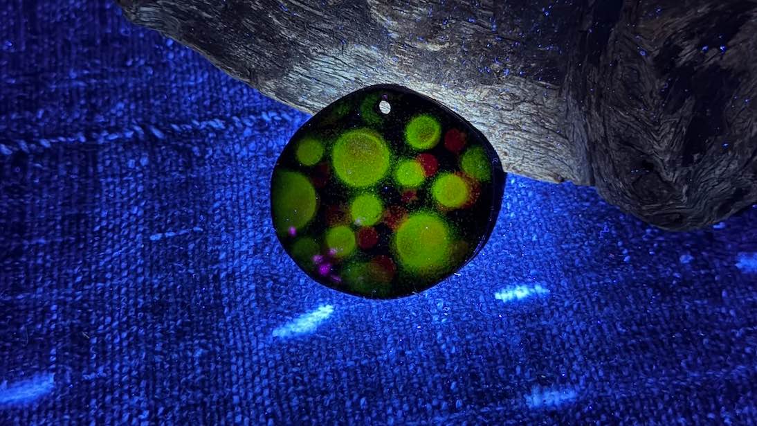 Enamel Pendant by Andrew Thornton