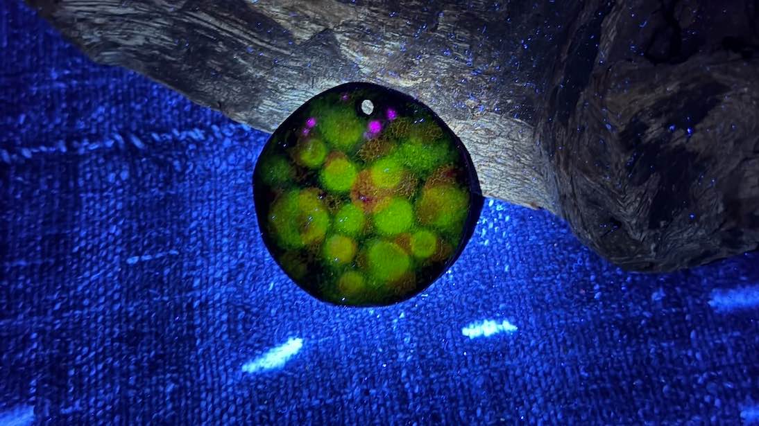 Enamel Pendant by Andrew Thornton