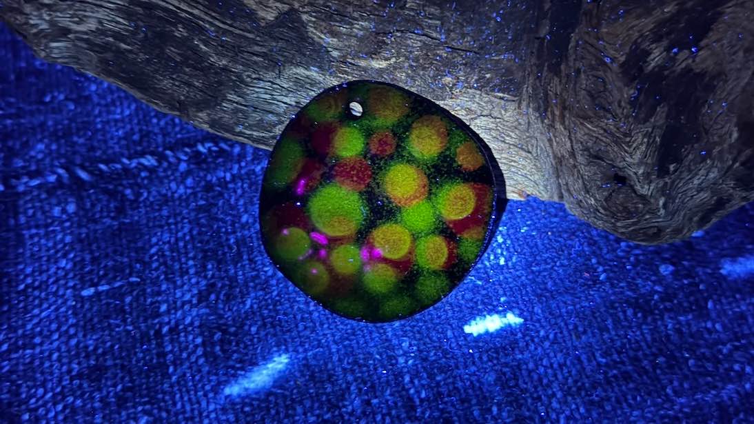 Enamel Pendant by Andrew Thornton