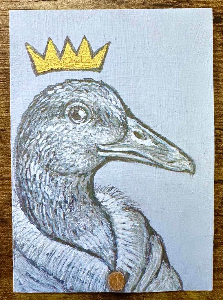 Noble Creatures Drawing by Andrew Thornton