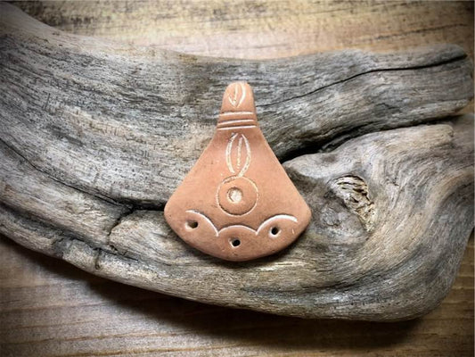 Mali Clay Pendant