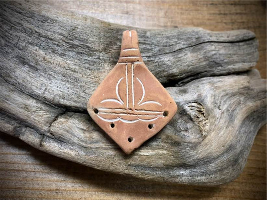 Mali Clay Pendant