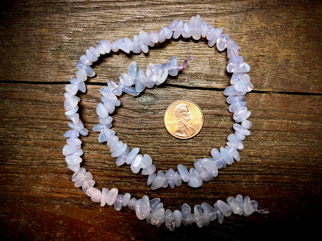 Lavender Amethyst 7x12mm Chip Beads