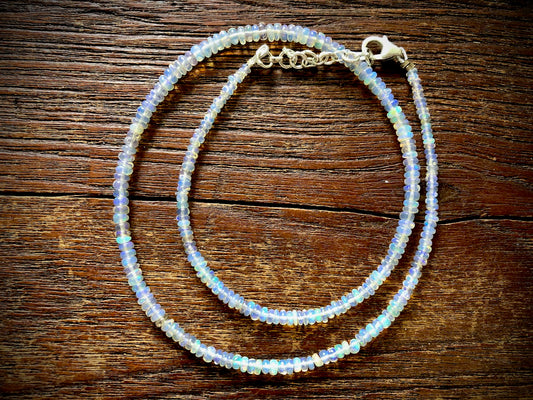 Graduated Opal Rounds Strand/Necklace