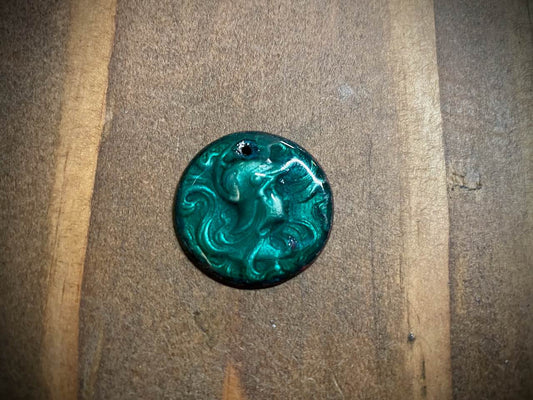 Art Nouveau Enameled Pendant