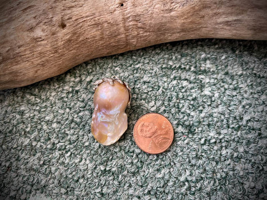 Baroque Pearl & Sterling Silver Pendant