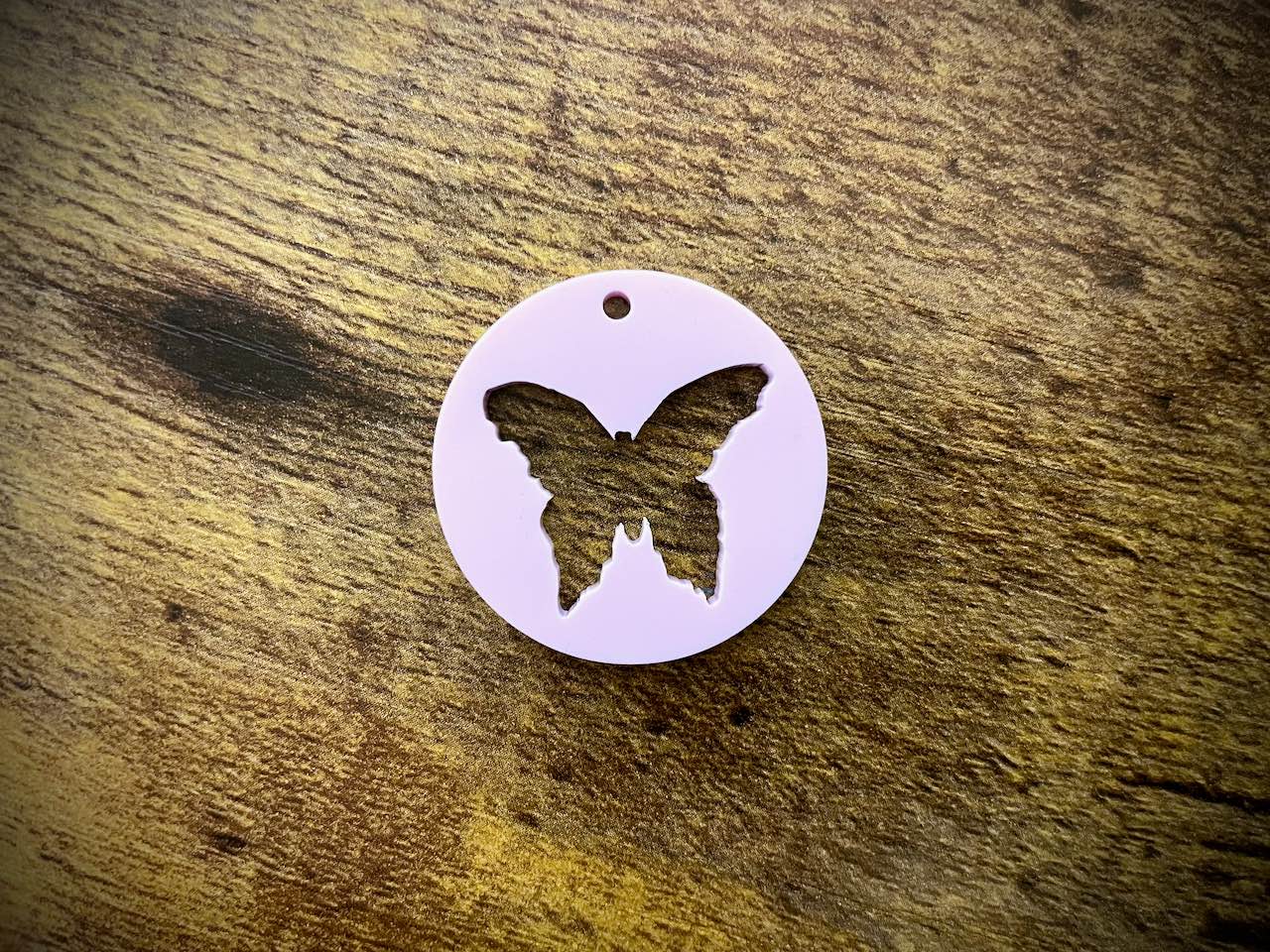 Allegory Gallery Special Edition Springtime Acrylic Cut-Out Pendants—Butterfly