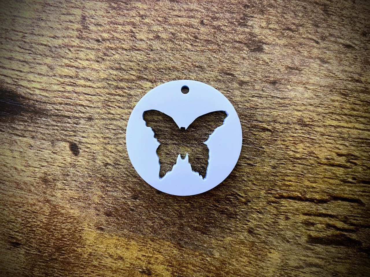 Allegory Gallery Special Edition Springtime Acrylic Cut-Out Pendants—Butterfly