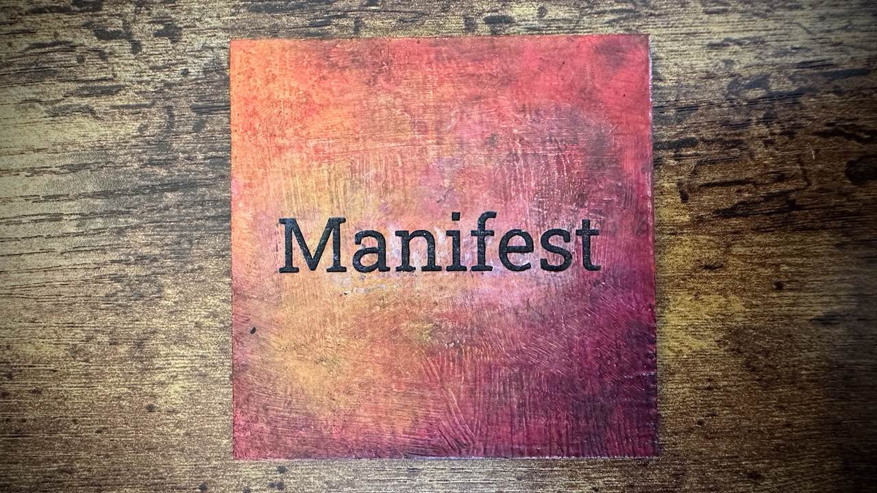 All My Little Words Series - Manifest