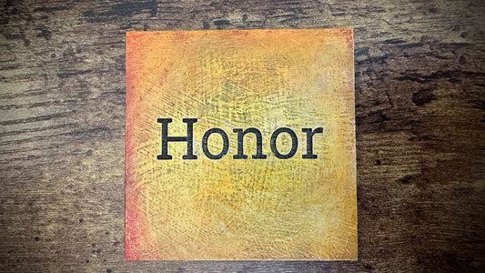 All My Little Words Series - Honor