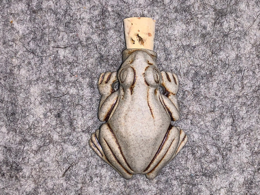 Peruvian Ceramic Vessel—High Fired Frog