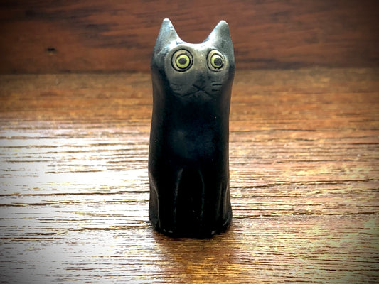 Diane Hawkey Cat Bead - Black