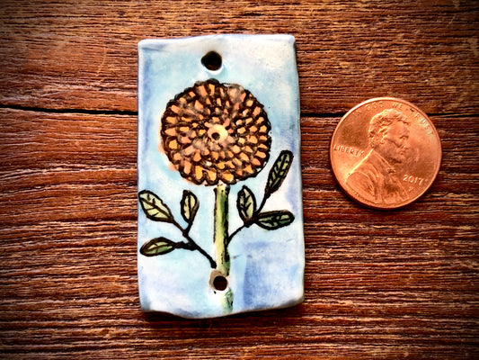 Diane Hawkey Flower Pendant/Connector