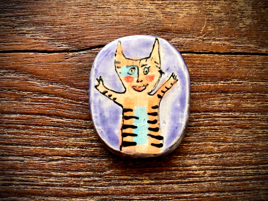 Diane Hawkey Cat Bead