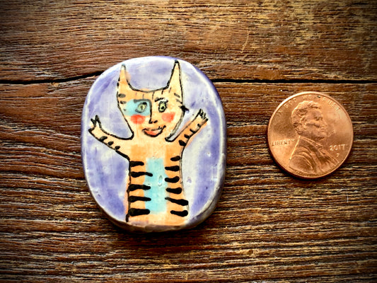 Diane Hawkey Cat Bead