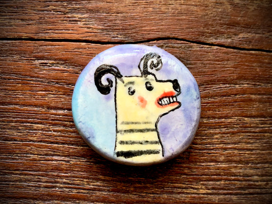 Diane Hawkey Dog Bead