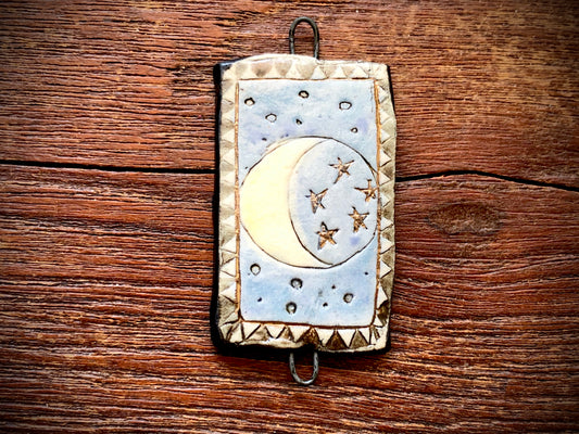 Diane Hawkey Moon & Stars Pendant/Connector