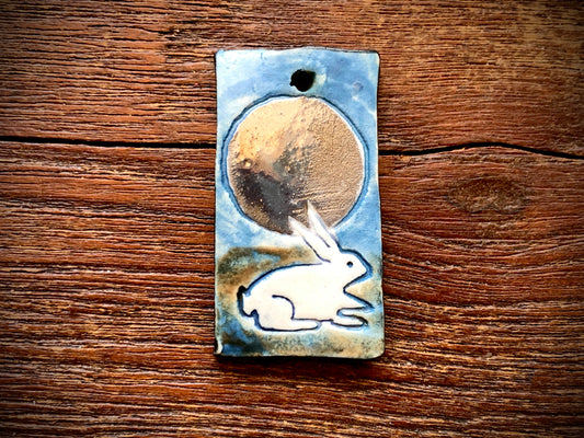 Diane Hawkey Bunny Pendant