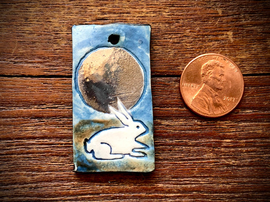 Diane Hawkey Bunny Pendant