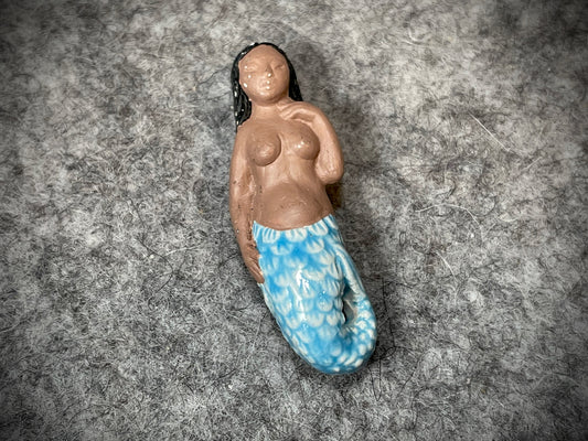 Peruvian Ceramic Bead—Mermaid