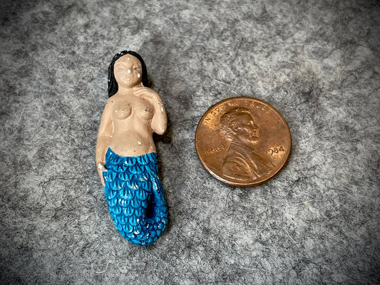 Peruvian Ceramic Bead—Mermaid