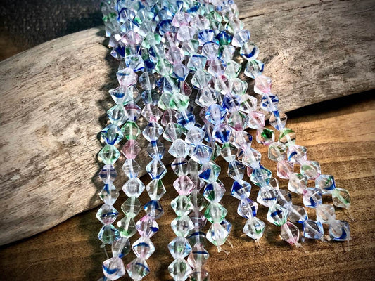 Lucerna Bicone Czech Glass Strand