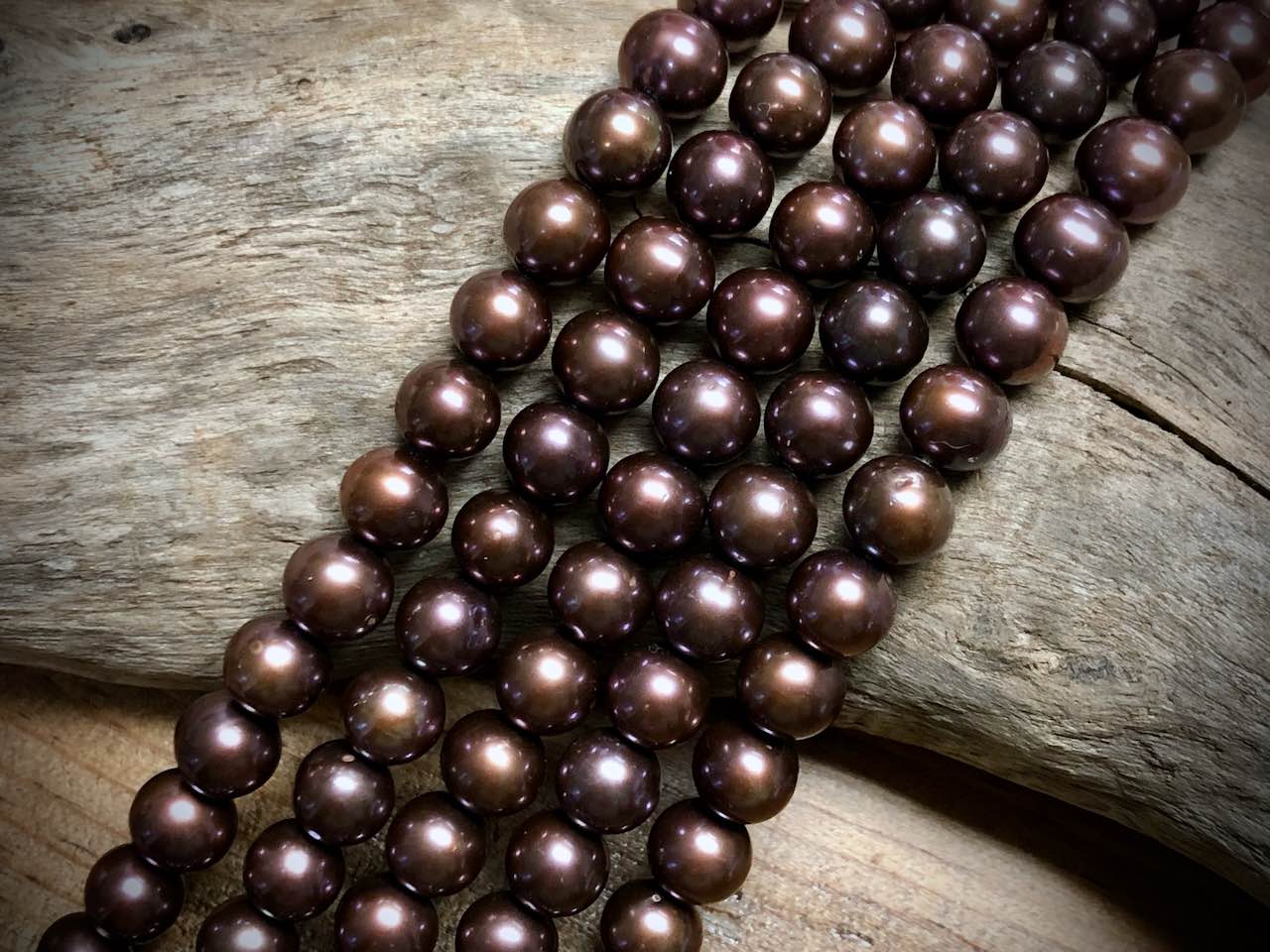 Old-Stock, Vintage Freshwater Pearls - 8mm - 16”