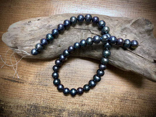 Old-Stock, Vintage Freshwater Pearls - 11-12mm - 16”