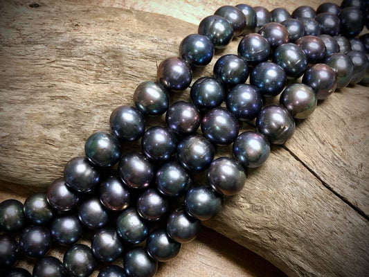 Old-Stock, Vintage Freshwater Pearls - 11-12mm - 16”