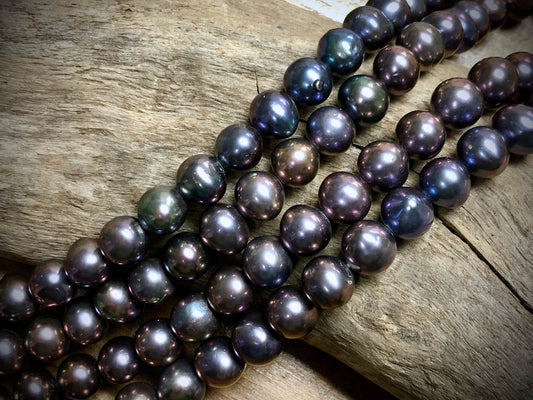 Old-Stock, Vintage Freshwater Pearls - 10mm - 16”